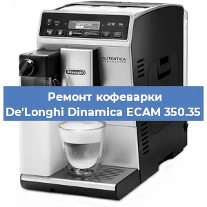 Ремонт заварочного блока на кофемашине De'Longhi Dinamica ECAM 350.35 в Новосибирске